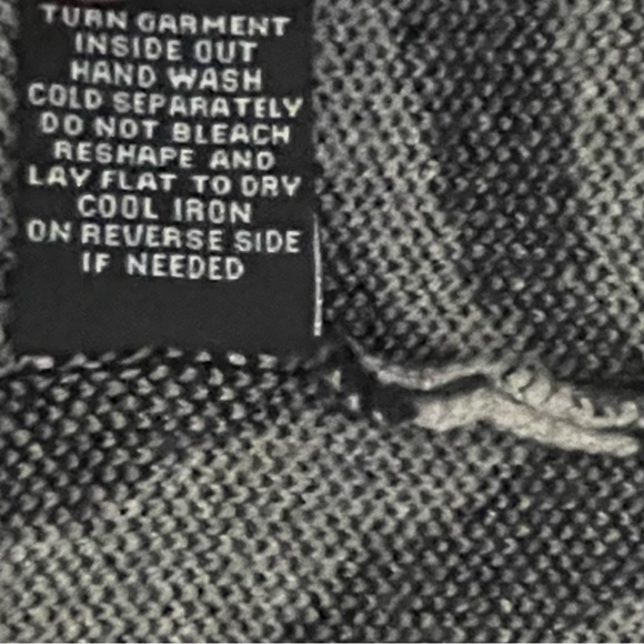 PREMISE GRAY ZEBRA PRINT CARDIGAN SWEATER W/ POCKETS | SIZE XS - Picture 10 of 12